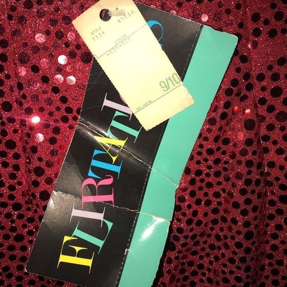 Vintage Alfred Angelo Vintage Red Halter Sequin Dress - Picture 5 of 7